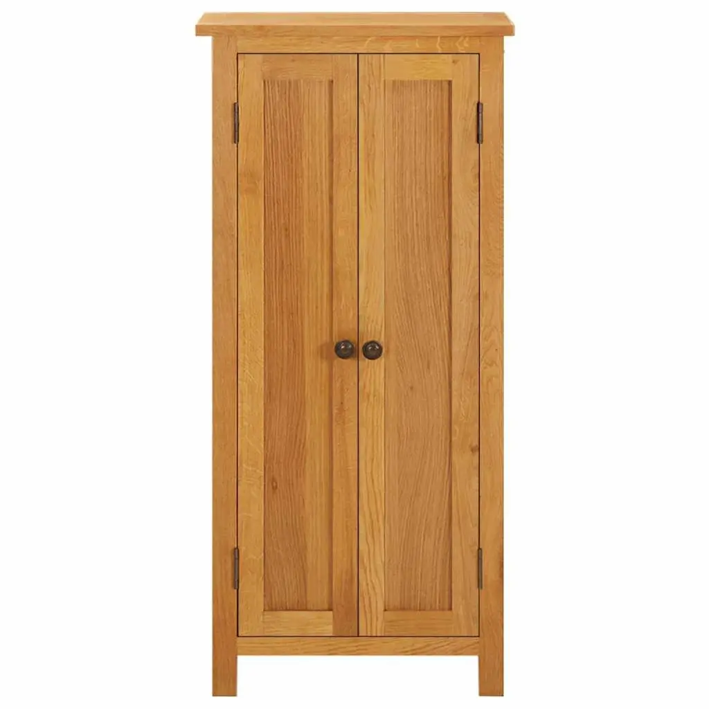 Storage Cabinet for Bedroom Living Room 50x22x110 cm Solid Oak Wood Brown