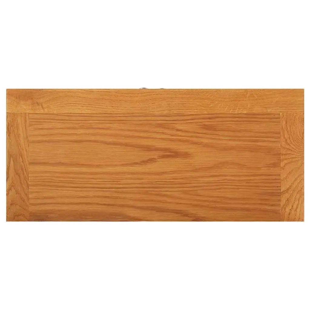 Storage Cabinet for Bedroom Living Room 50x22x110 cm Solid Oak Wood Brown