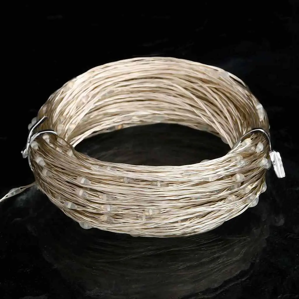 LED String Lights with 150 Blue LEDs, 15m Length