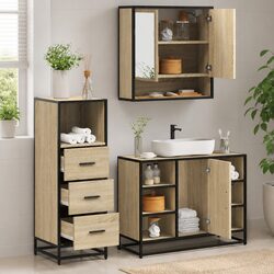 3-Piece Bathroom Furniture Set: Specs and Features