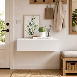 Compact Wall-mounted Drawer Shelf: Dimensions 40x23.5x10cm