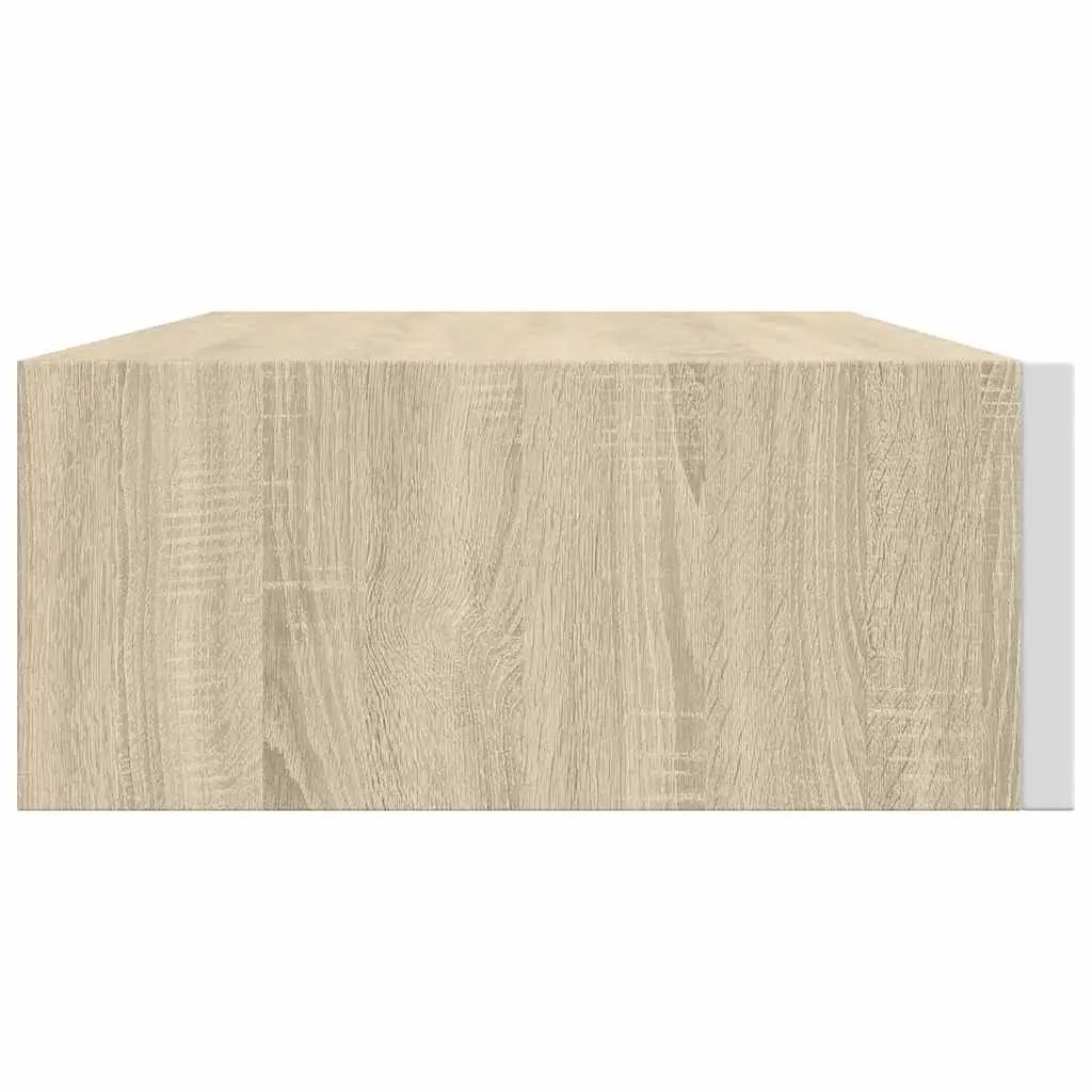 Wall-mounted Drawer Shelf MDF Floating Storage Bedroom Living Room Decor
