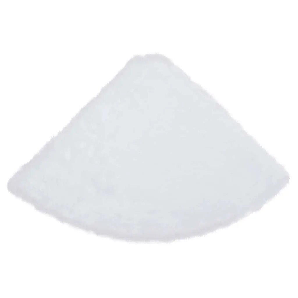 Christmas Tree Skirt White 90 cm Faux Fur Base Cover Holiday Decoration
