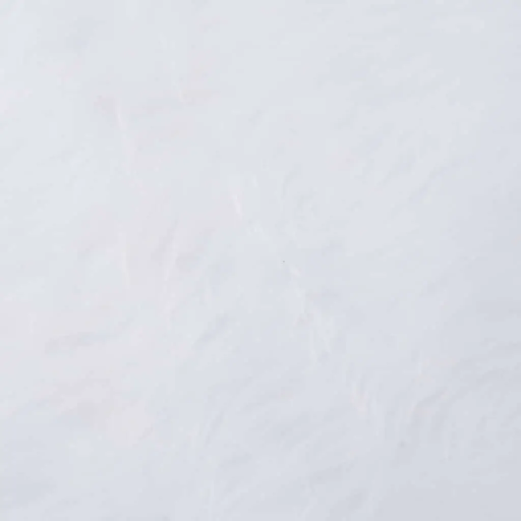 Faux Fur Christmas Tree Skirt 150cm White Holiday Base Cover Decoration