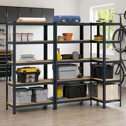 5-Layer Heavy-Duty Steel Shelving System Specs