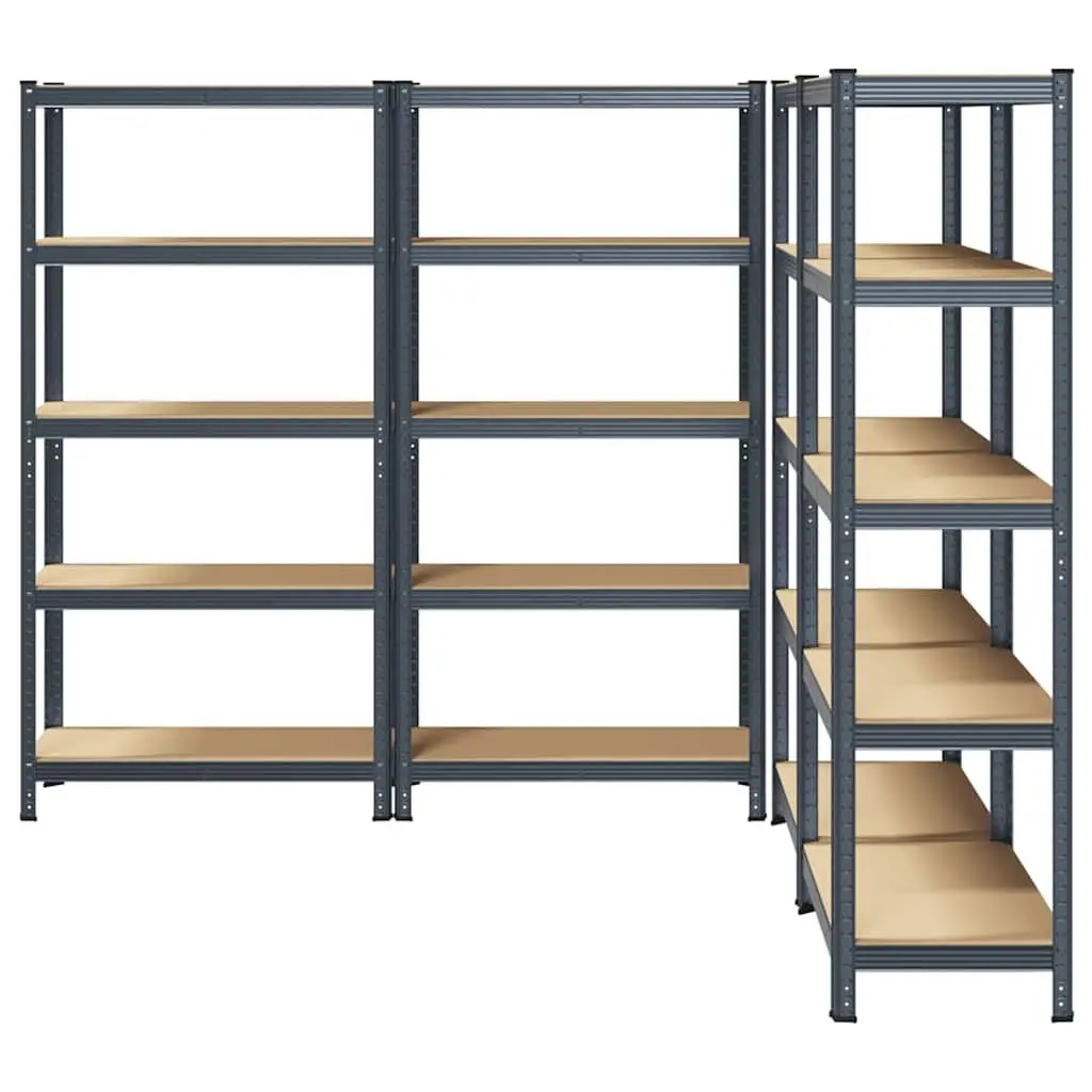 5-Layer Steel Industrial Shelving