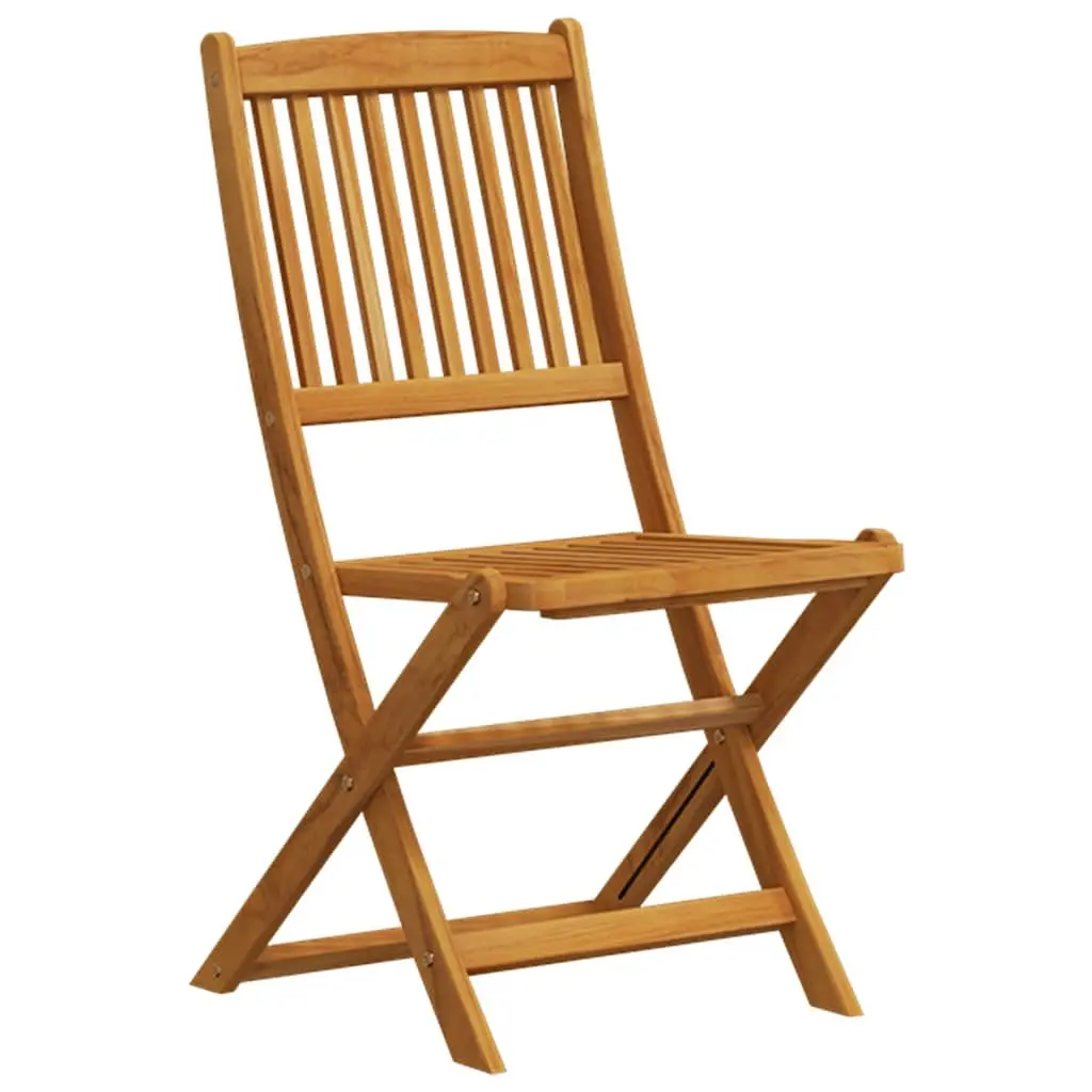 5-Piece Solid Eucalyptus Garden Set with 4 Chairs