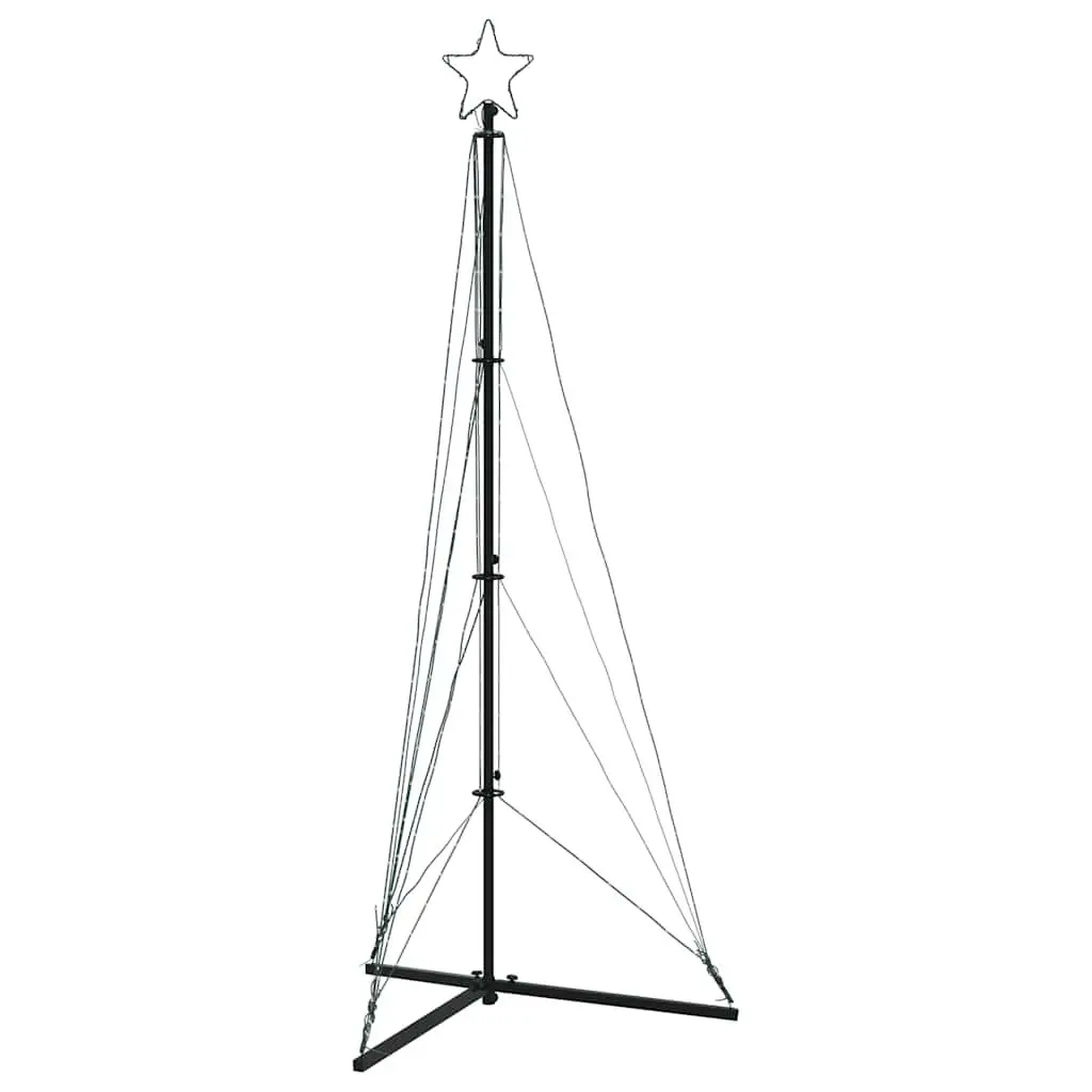 LED Christmas Tree Indoor Outdoor 182cm 363 Warm White Lights 8 Effects