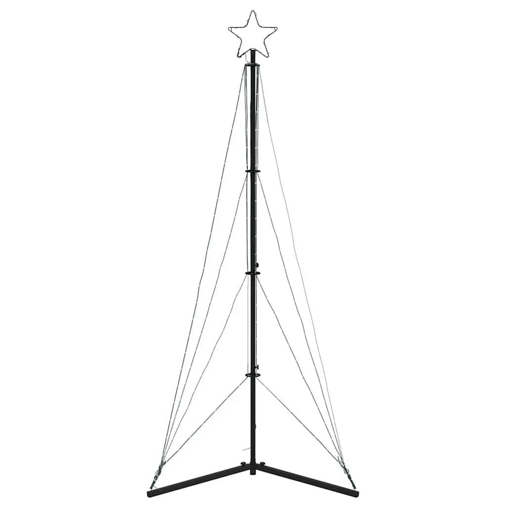 LED Christmas Tree Indoor Outdoor 182cm 363 Warm White Lights 8 Effects