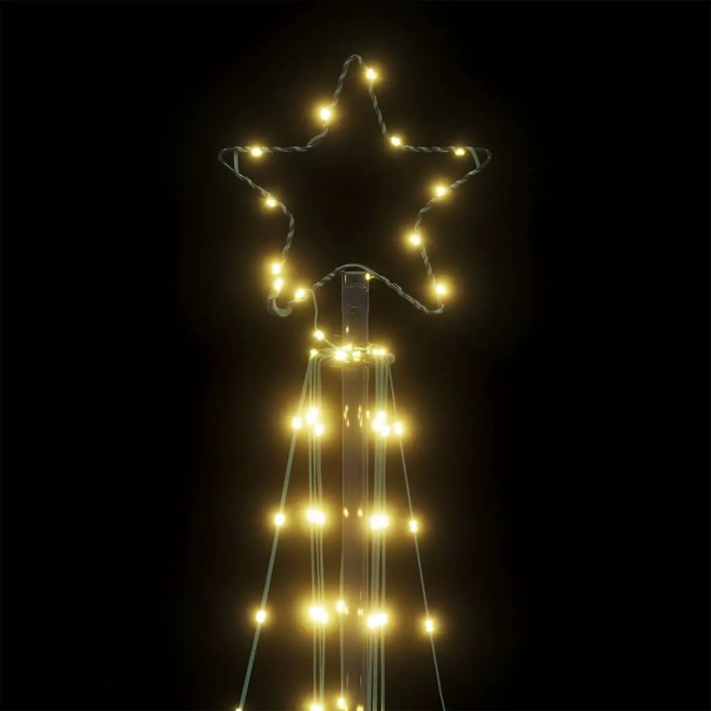 LED Christmas Tree Indoor Outdoor 182cm 363 Warm White Lights 8 Effects