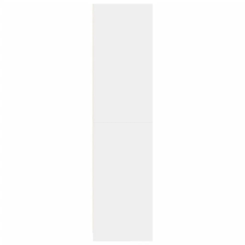 White 50x50x200 cm Wardrobe Cupboard