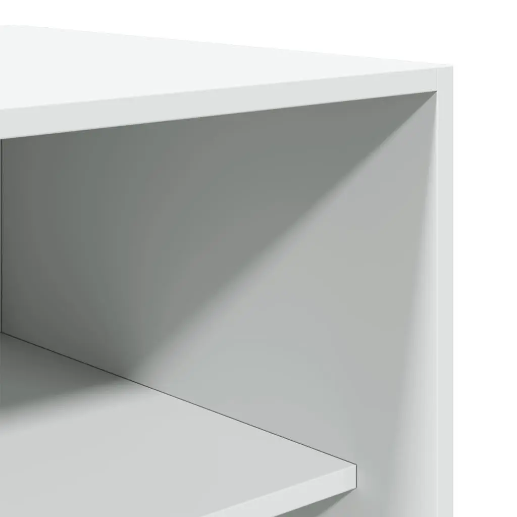 Engineered Wood Wardrobe 80x50x200 cm in White