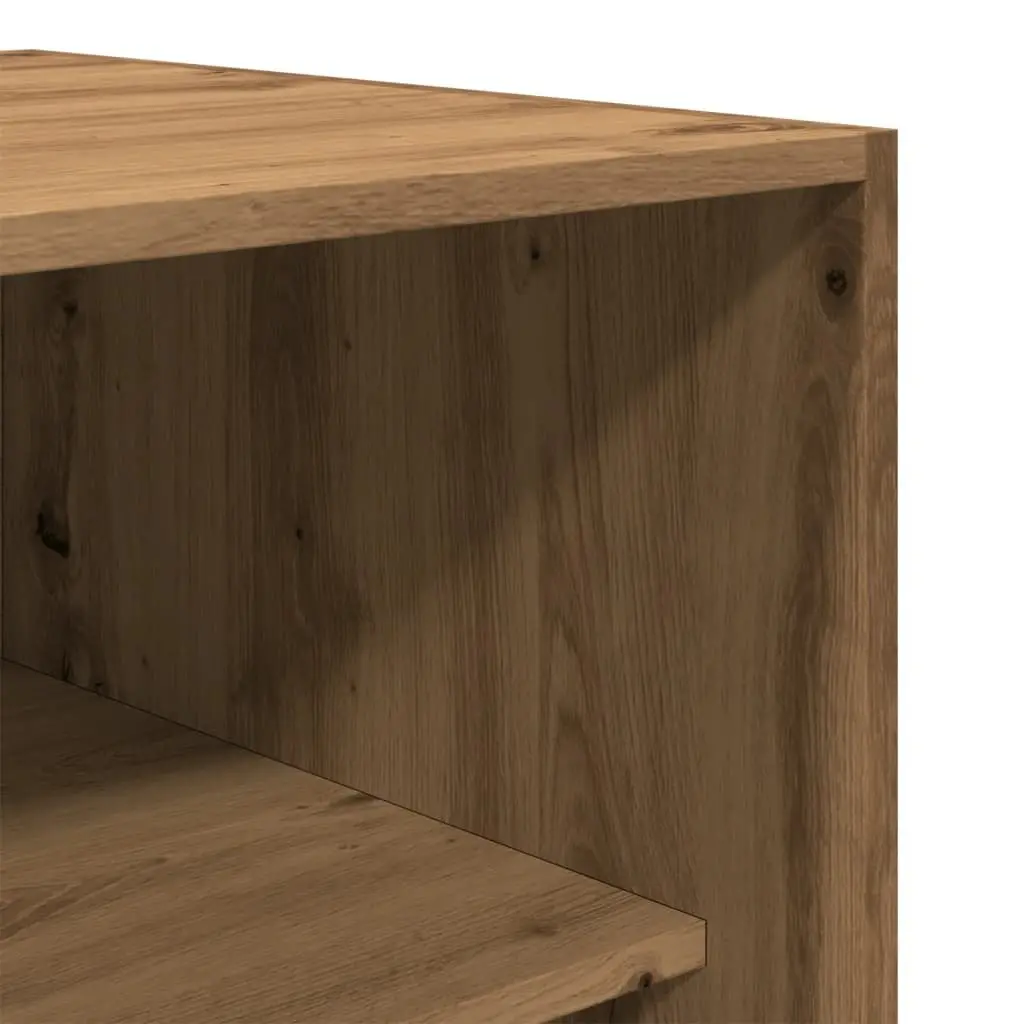 Brown Engineered Wood Wardrobe Cupboard 100x50x200cm