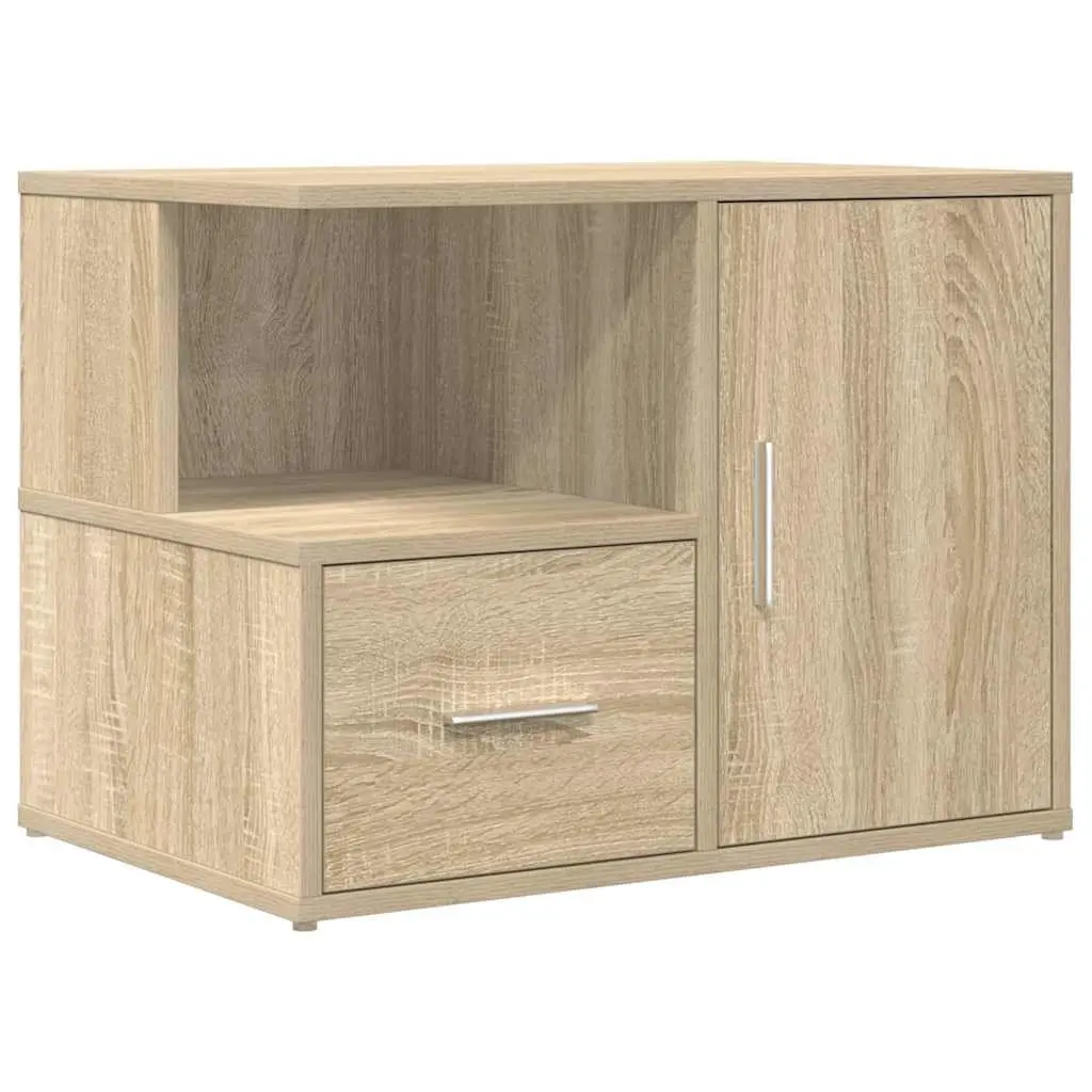 Brown Corner Cabinet Storage Shelf Unit