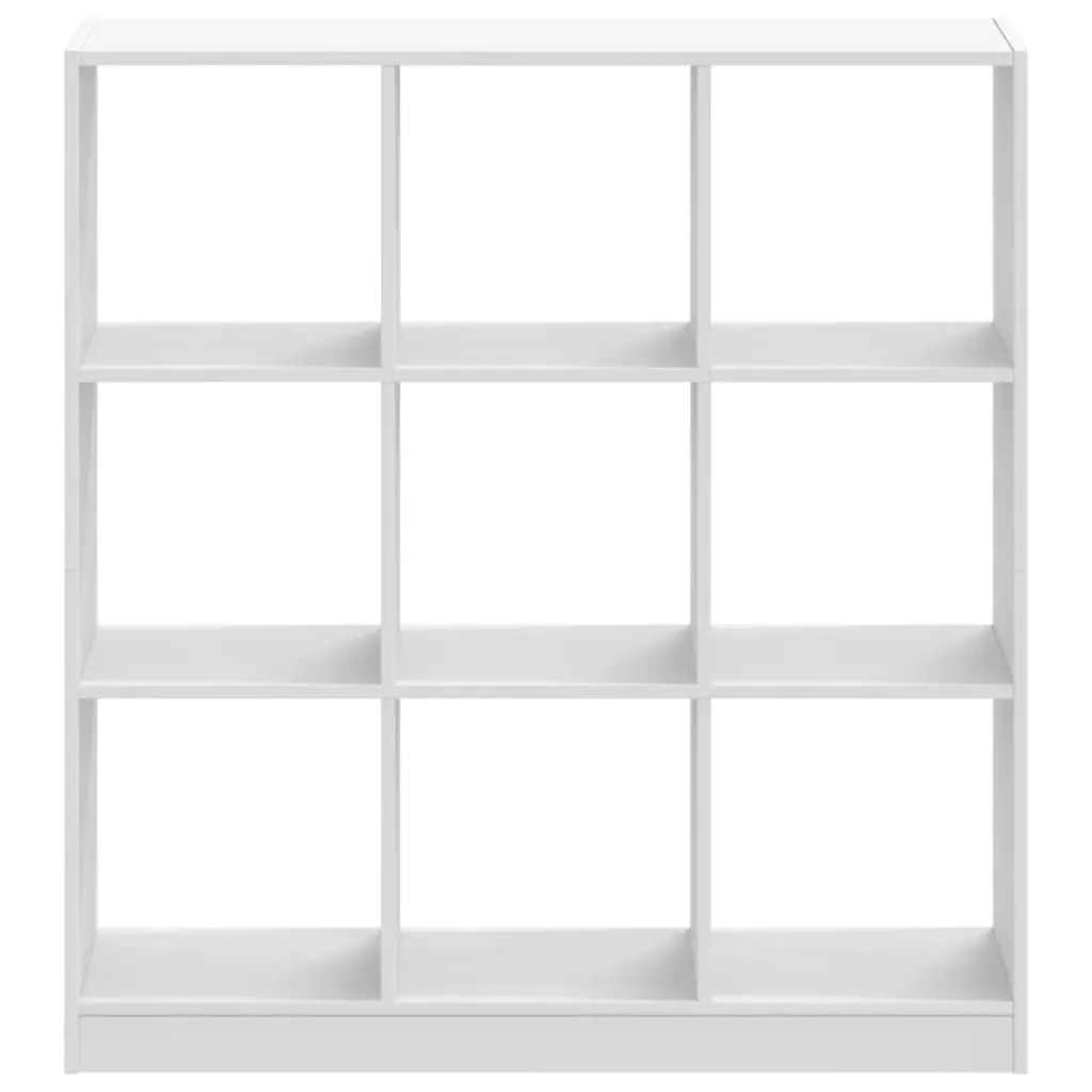 Engineered Wood Bookcase White 102x32x108 cm