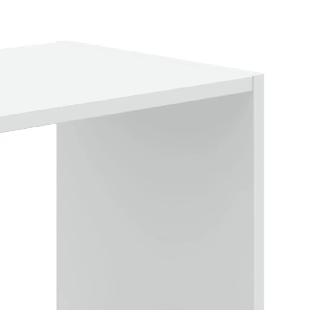Engineered Wood Bookcase White 102x32x108 cm