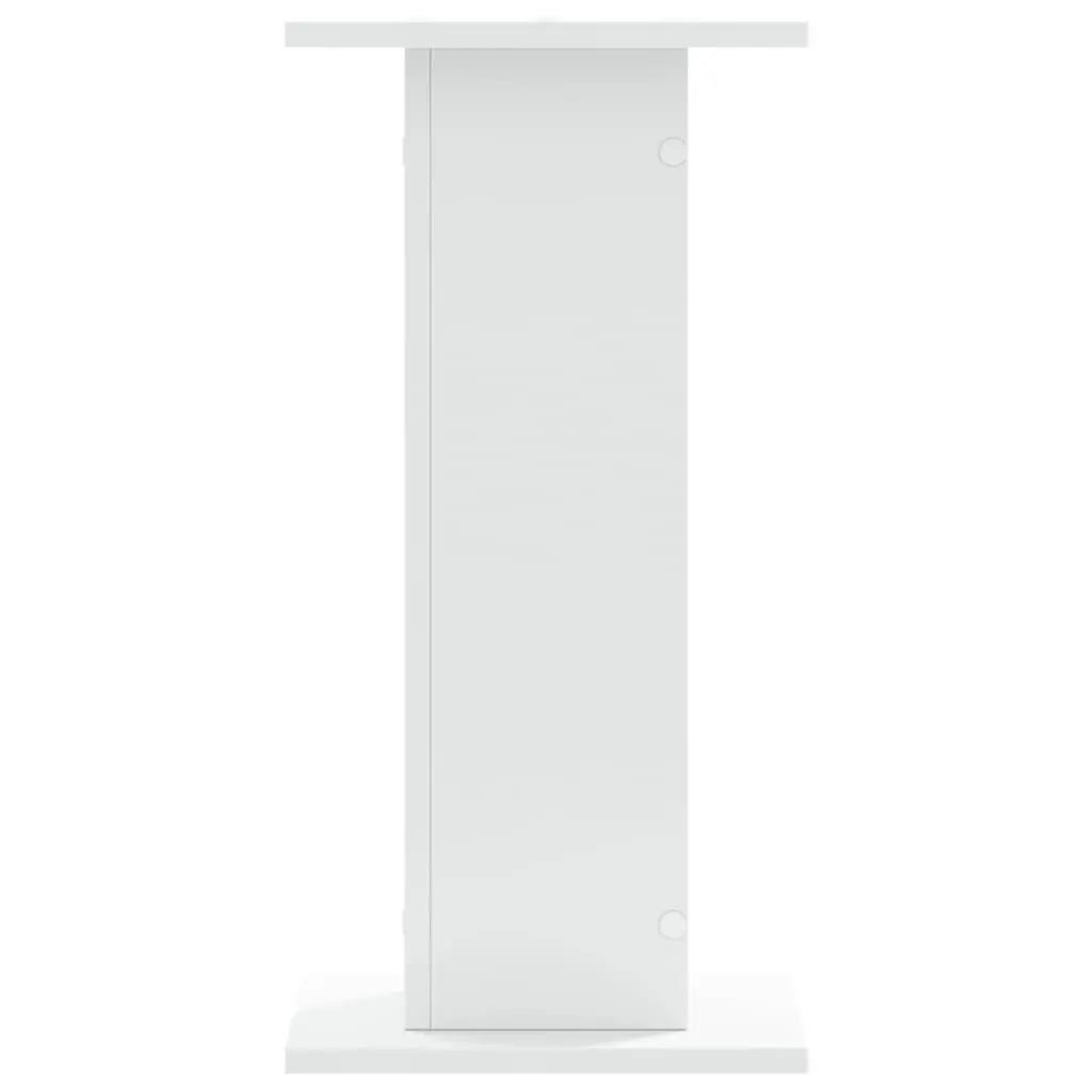 Plant Stands for Home and Garden 30x30x60 cm Engineered Wood White 2 Piece