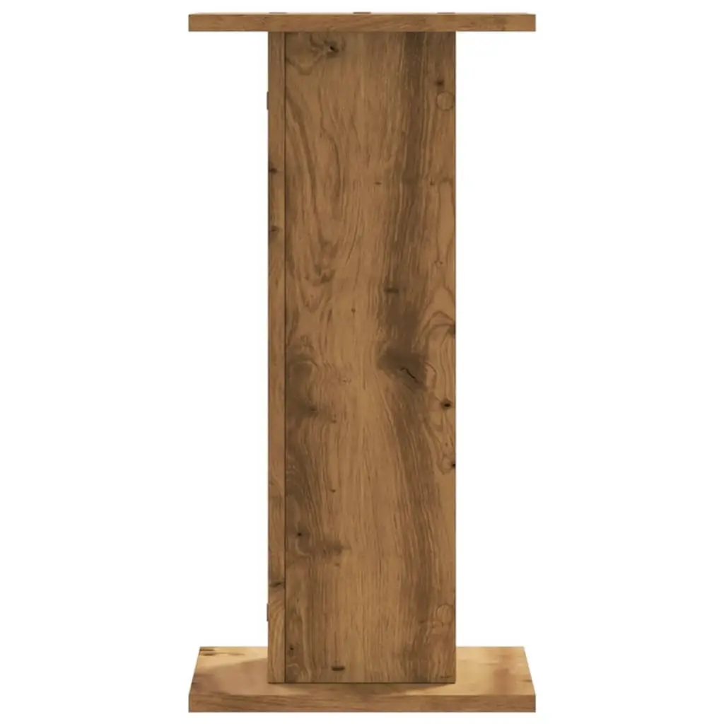 Plant Stands for Home and Garden 30x30x60 cm Brown Engineered Wood 2 Piece