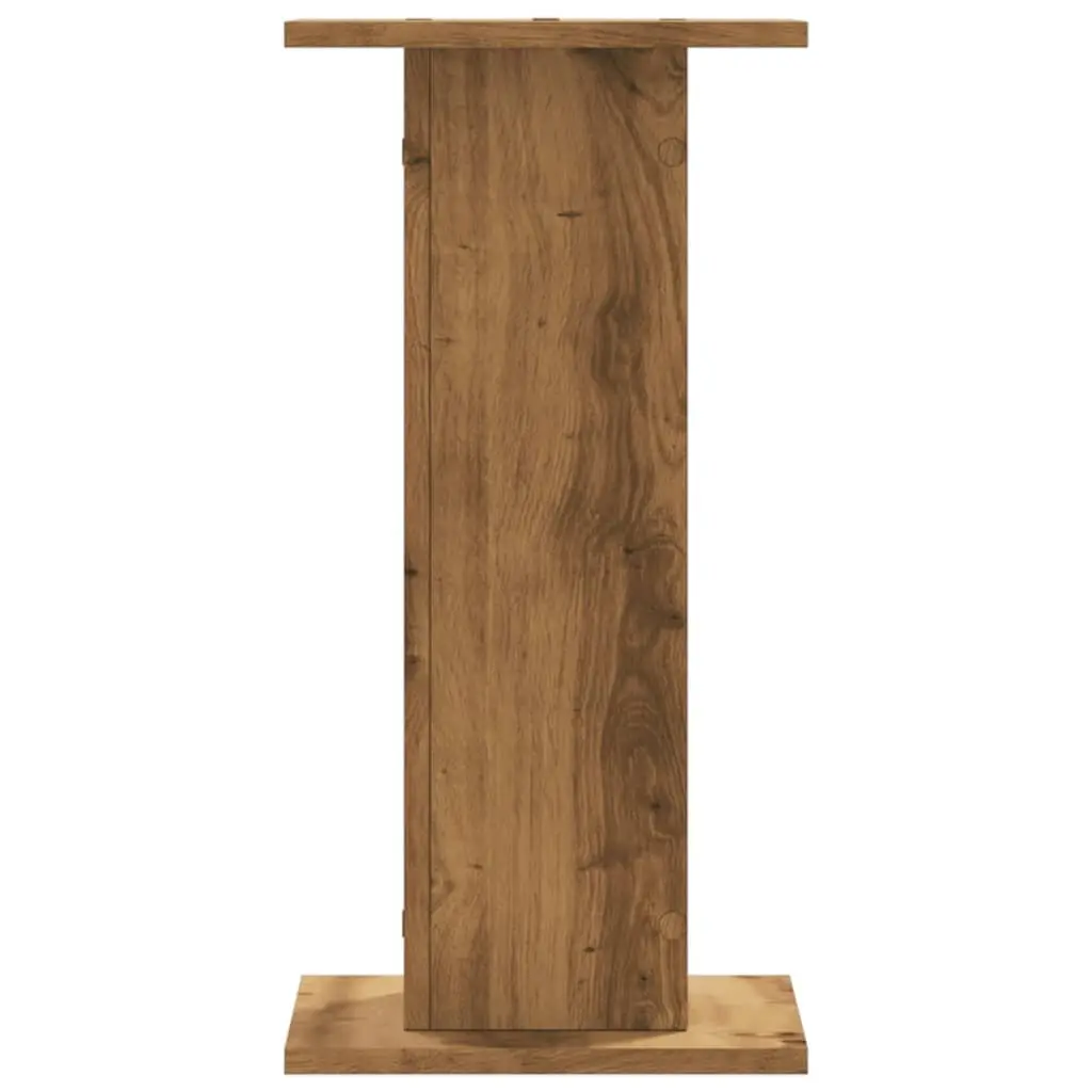 Plant Stands for Home and Garden 30x30x60 cm Brown Engineered Wood 2 Piece
