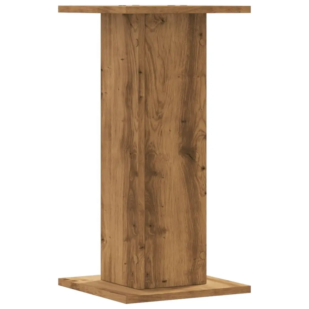 Plant Stands for Home and Garden 30x30x60 cm Brown Engineered Wood 2 Piece