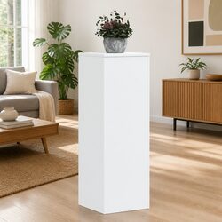 Plant Stands Set - 2 Pieces, White, 33x33x100 cm