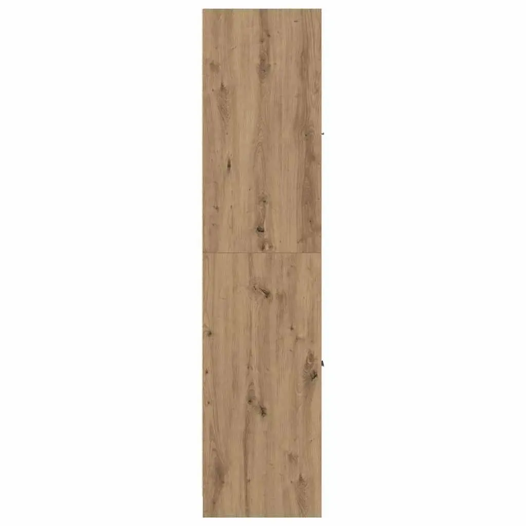 Brown Engineered Wood Apothecary Cabinet