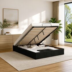 Specifications of Queen Ottoman Storage Bed Frame