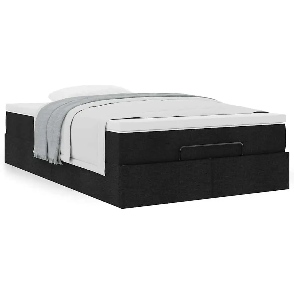 King Single Black Ottoman Bed Frame