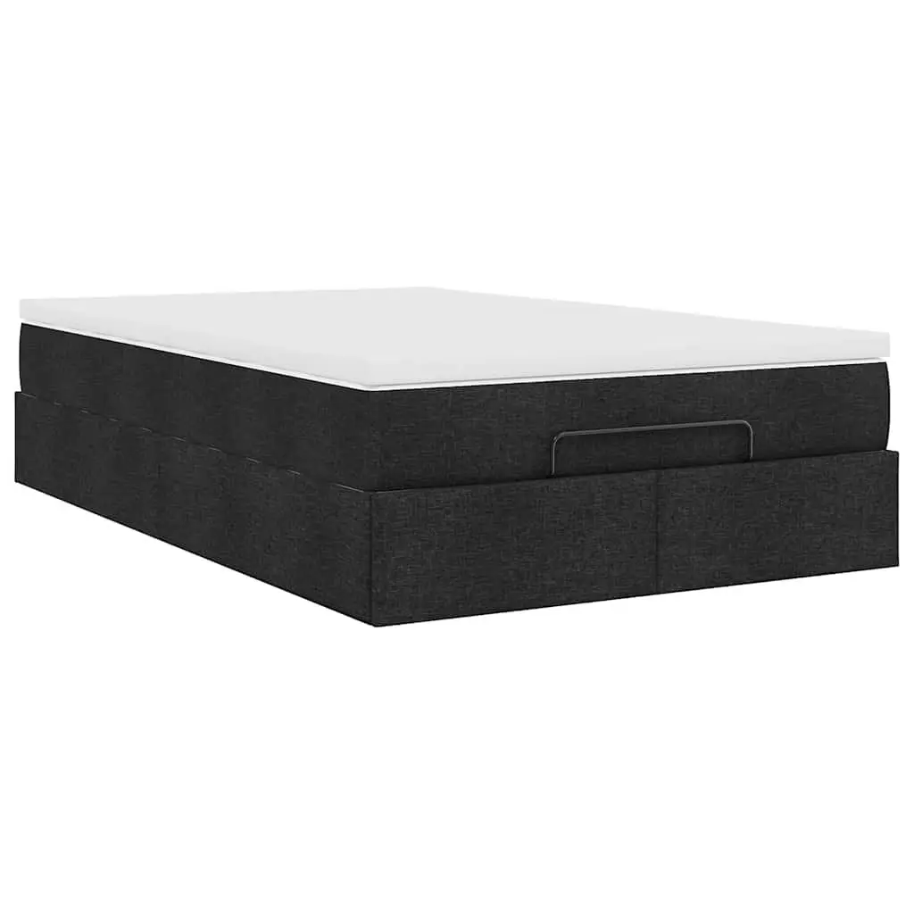 King Single Black Ottoman Bed Frame