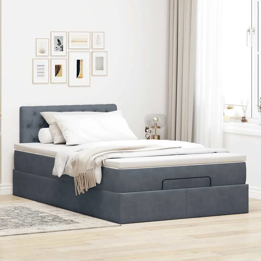 King Single Ottoman Bed with Mattress