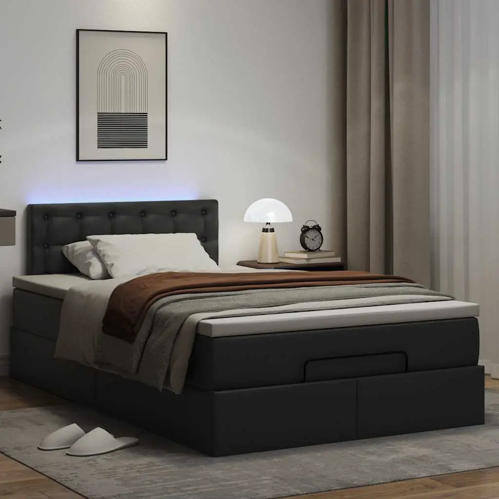 Ottoman Bed with Pocket Spring Mattress for Bedroom King Size