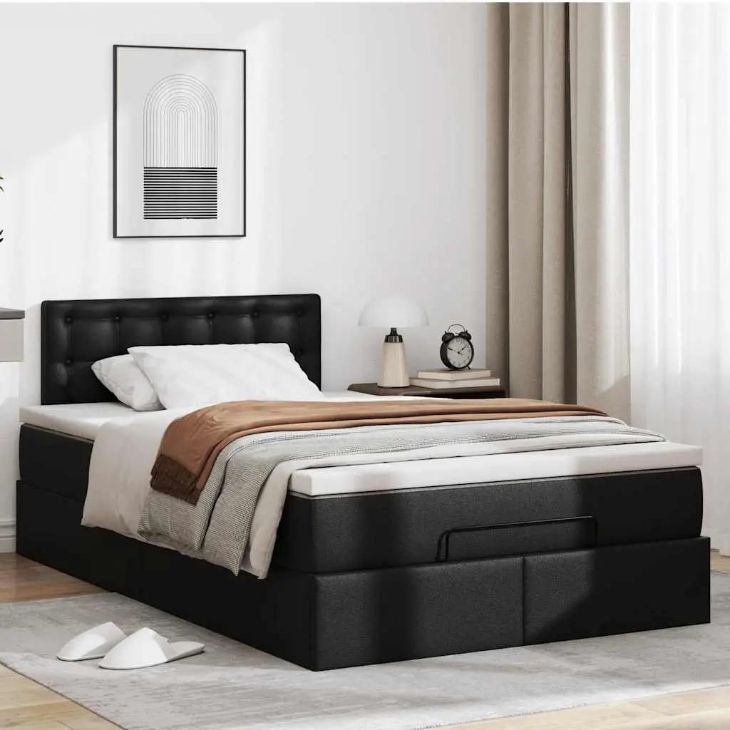 Ottoman Bed with Pocket Spring Mattress for Bedroom King Size
