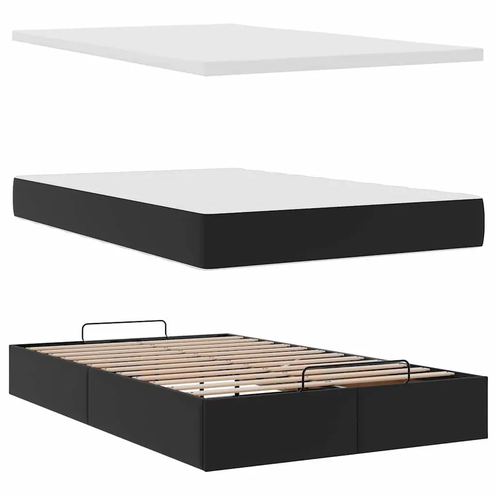 Ottoman Bed with Pocket Spring Mattress for Bedroom King Size