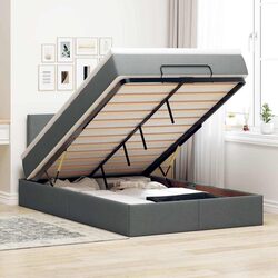 King Single Ottoman Bed with Pocket Spring Mattress Specs