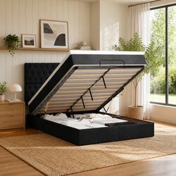 Specifications of Queen Ottoman Bed with Pocket Spring Mattress