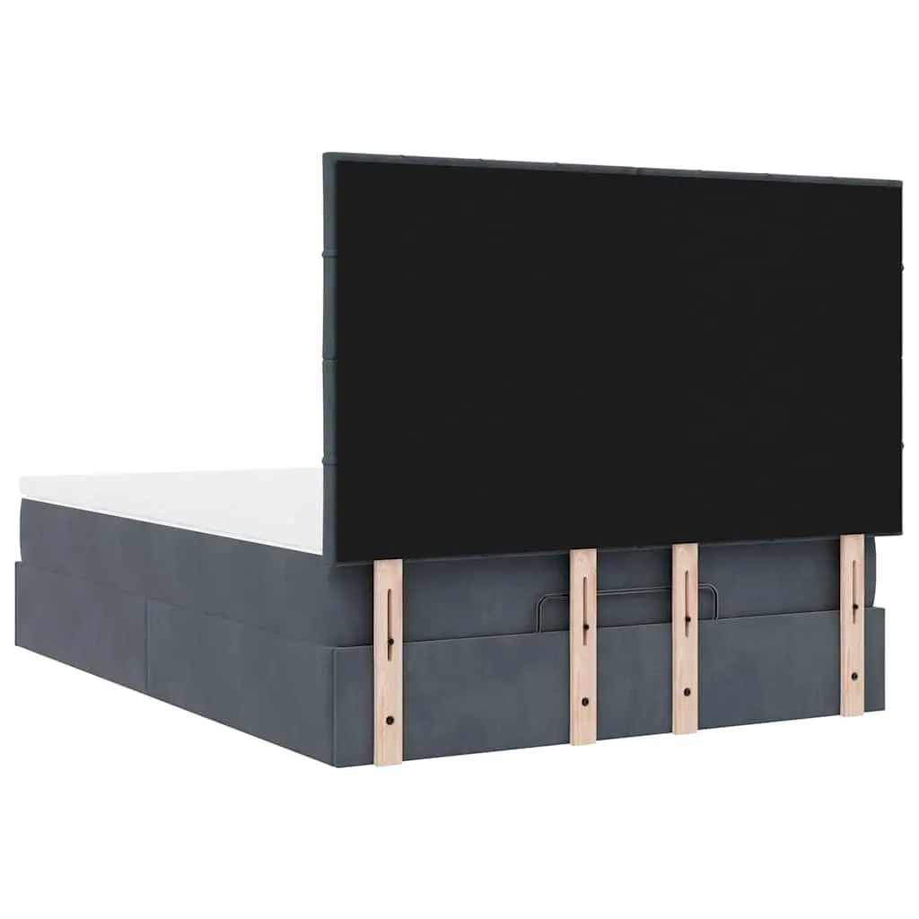 Queen Ottoman Storage Bed with Mattress