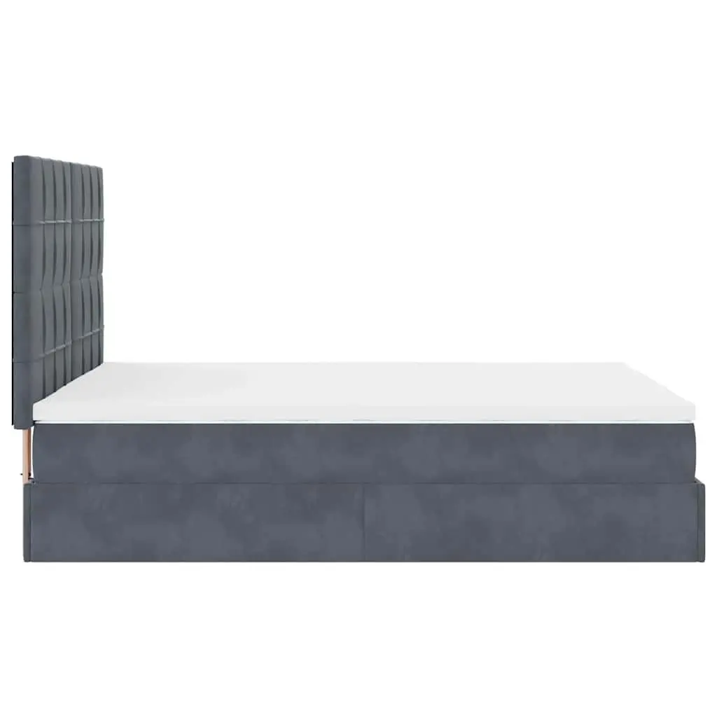 Queen Ottoman Storage Bed with Mattress