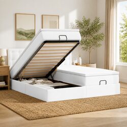 Specifications of King Single Ottoman Bed with Pocket Springs