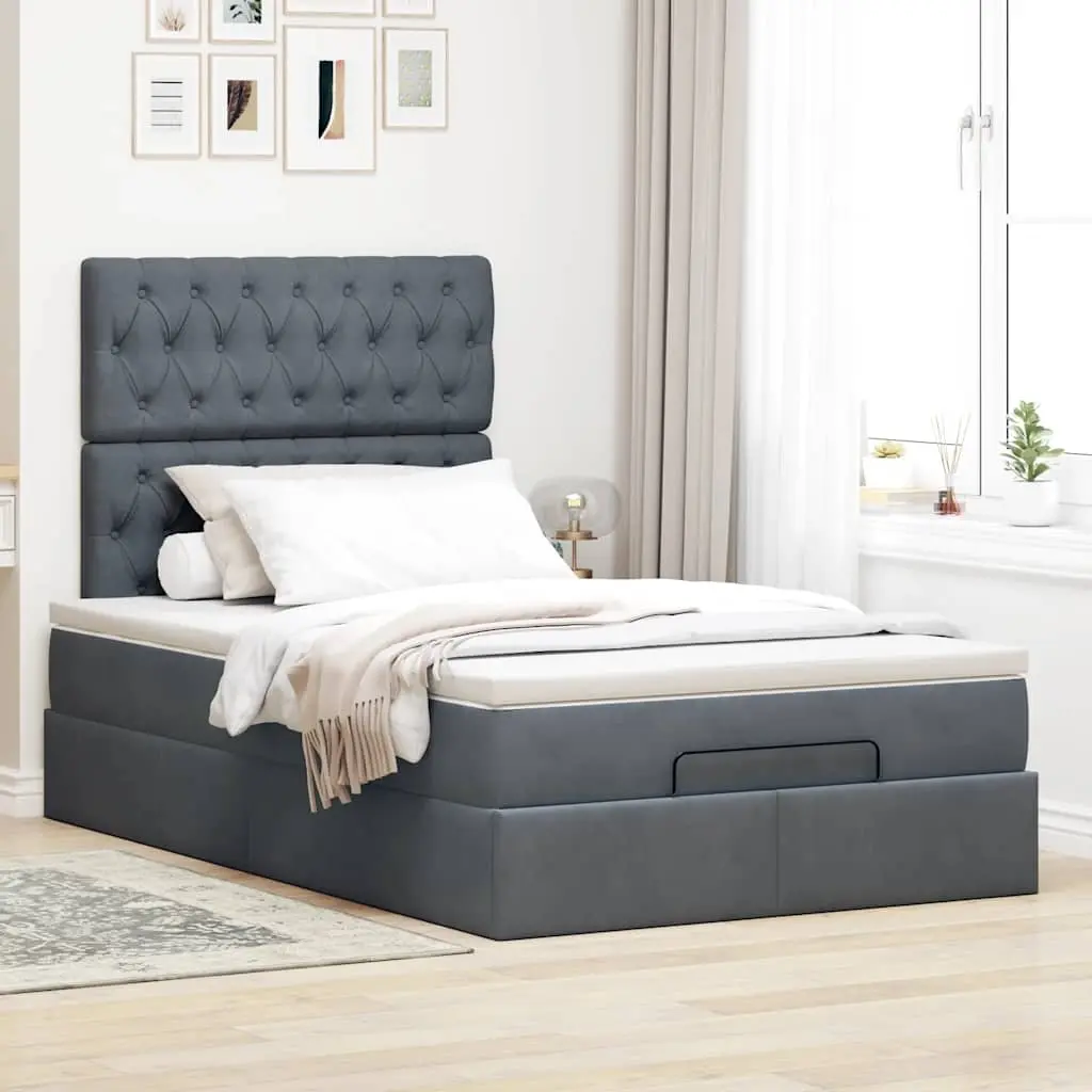 King Single Ottoman Bed with Mattress