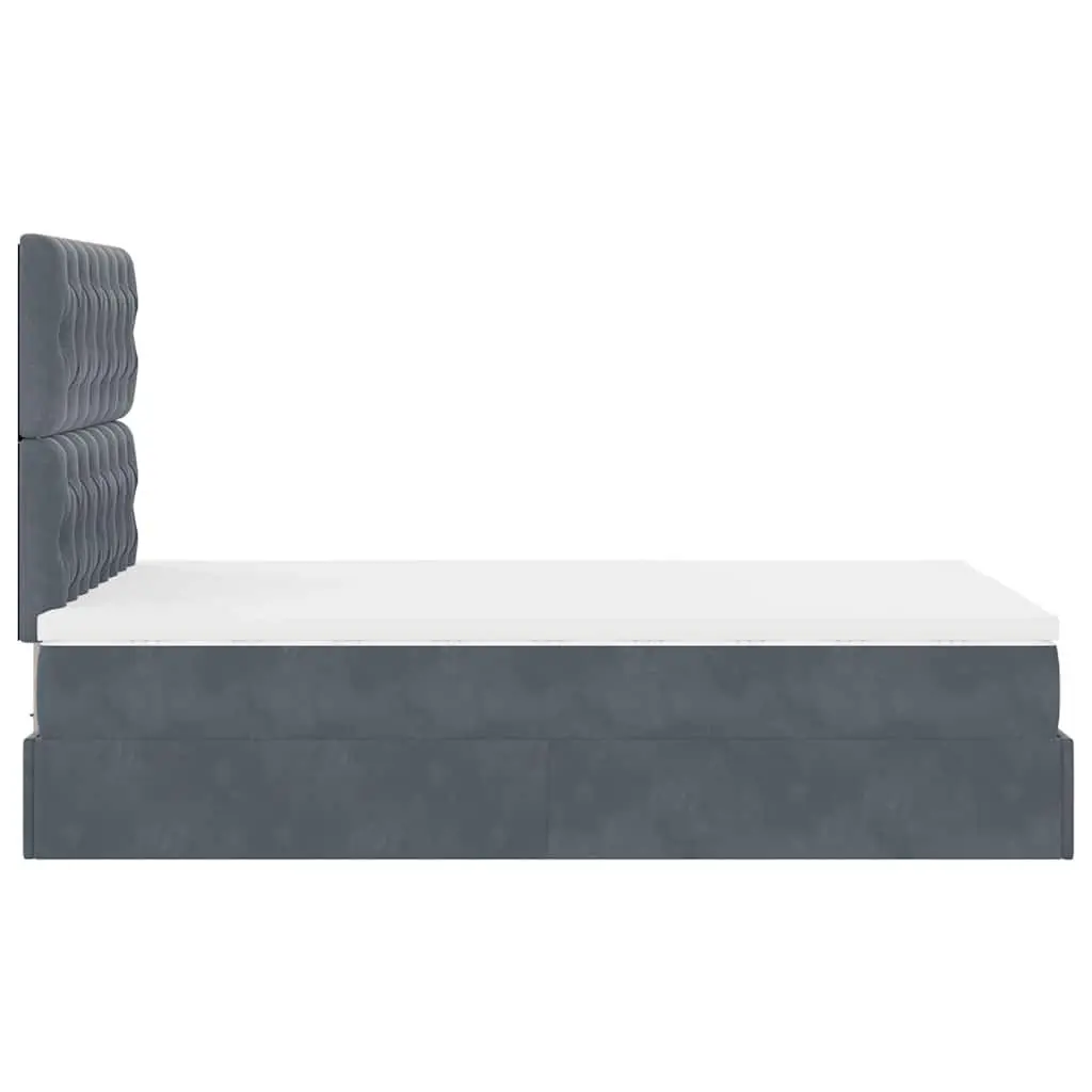King Single Ottoman Bed with Mattress