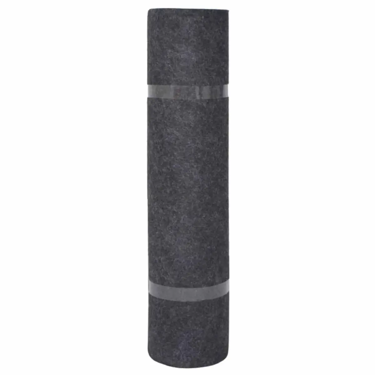 1.2 x 10m Anthracite Polyester Runner Rug