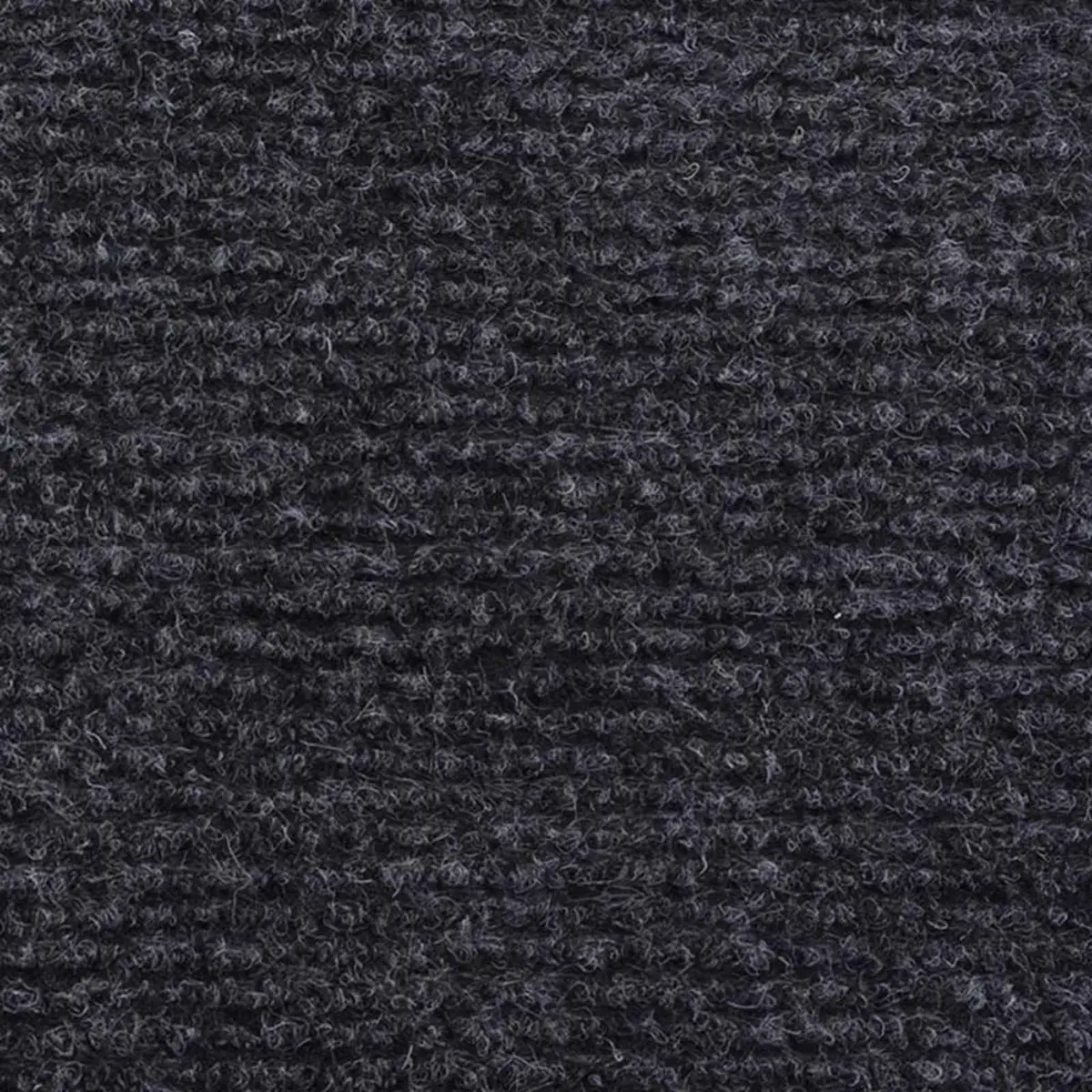 1.2 x 10m Anthracite Polyester Runner Rug