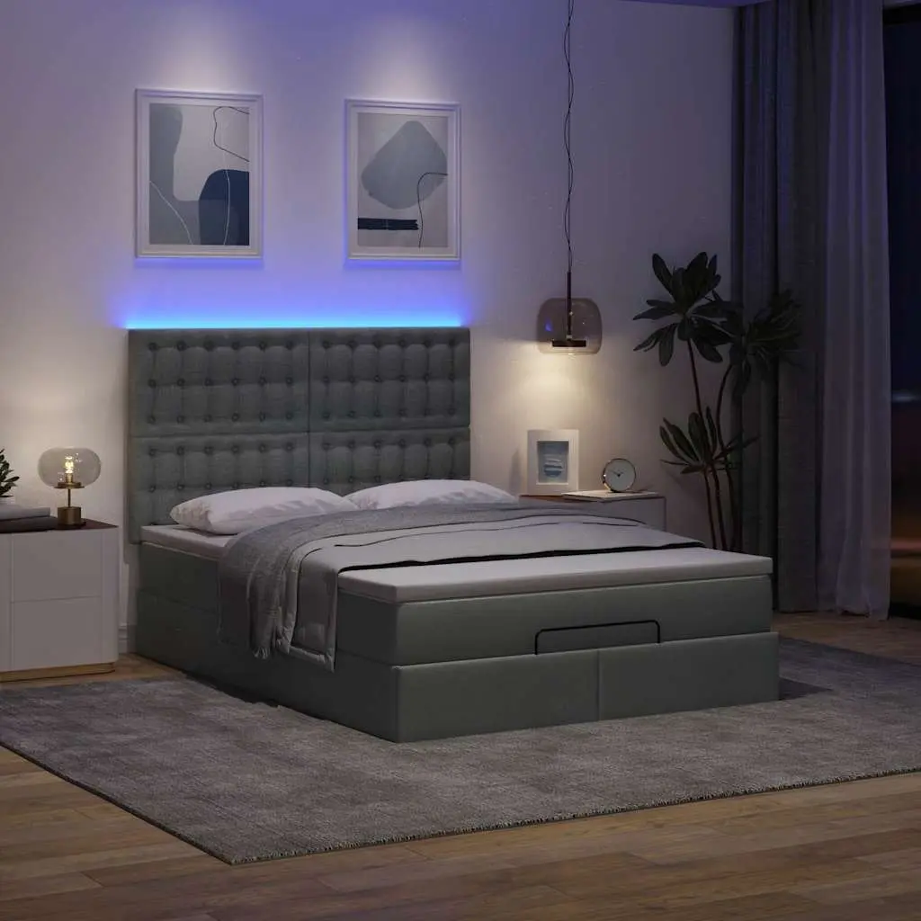 Ottoman Bed with Pocket Spring Mattress