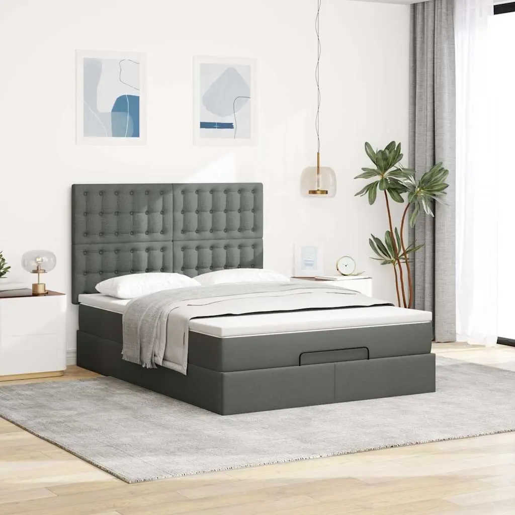 Ottoman Bed with Pocket Spring Mattress