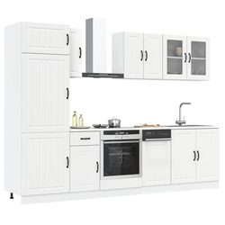 Specifications of 8-Piece White Kitchen Cabinet Set