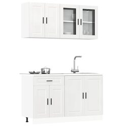 4 Piece Kitchen Cabinet Set: Specifications and Features