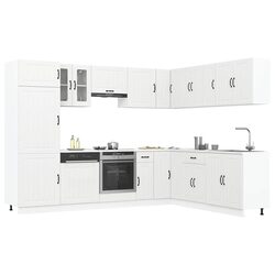 Engineered Wood 14-Piece Kitchen Cabinet Set Specifications