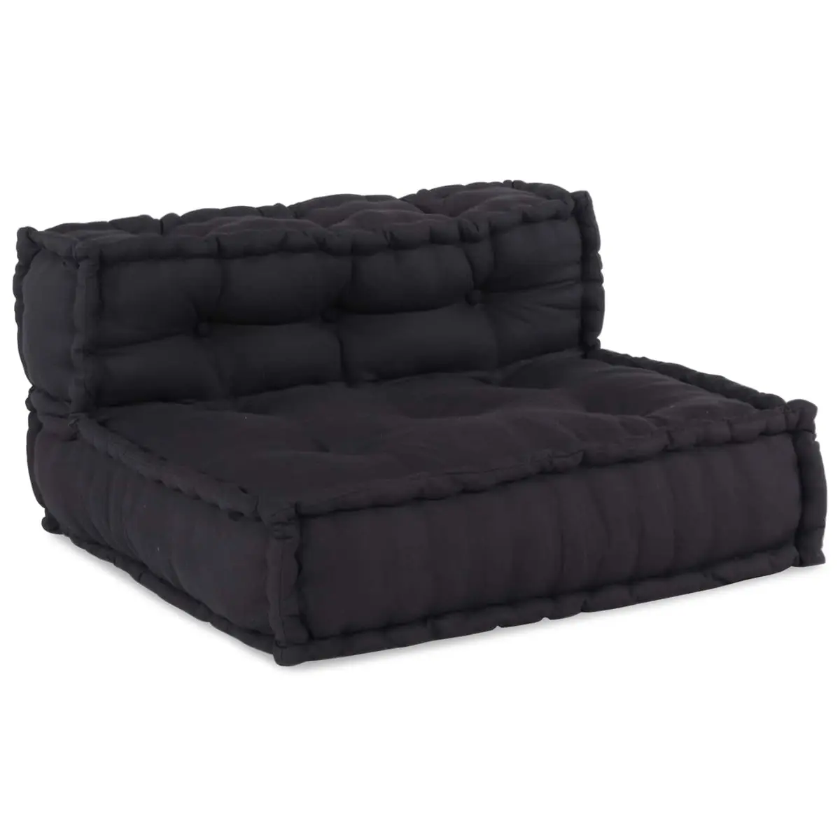 Modular Sofa Unit Indoor Outdoor 210 x 140 x 56 cm Anthracite Fabric