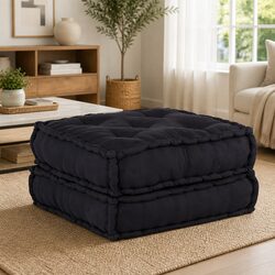 Modular Sofa Unit 2 pcs Anthracite 140 x 70 x 36 cm Fabric Indoor Outdoor