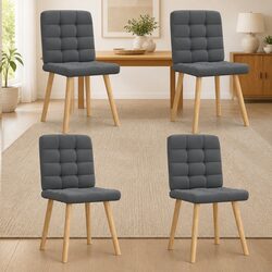 Specifications for Dining Chairs Set of 4 in Grey